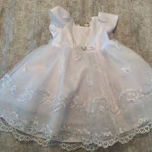 White Christening Dress
